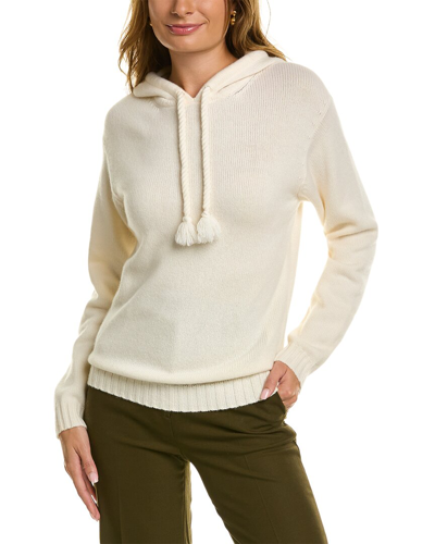 Shop Max Mara Rienza Wool & Cashmere-blend Sweater In White