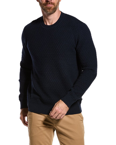 Shop Ted Baker Woolf Crewneck Sweater In Blue