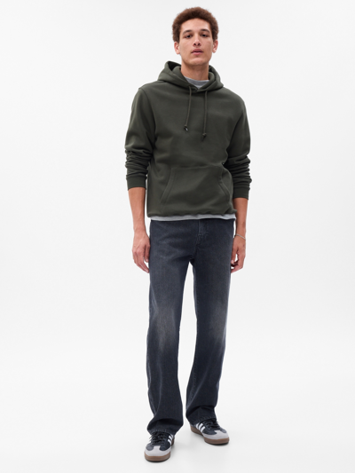 Vintage Soft Hoodie In Mistletoe Green