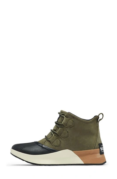 Shop Sorel Out N About Iii Waterproof Boot In Stone Green/ Black