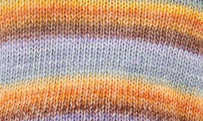 Vince Camuto Plus Size Cozy Space Dye V-neck Sweater In Citrus Spice Vc