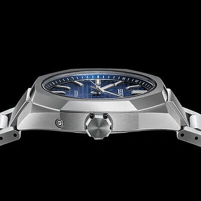 Pre-owned Seiko Astron Nexter Dyna Sbxy061 Solar Radio Analog Watch Blue Titanium