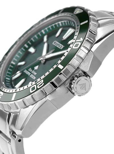 Pre-owned Citizen Promaster Marine Men's Eco Drive Watch - Bn0199-53x