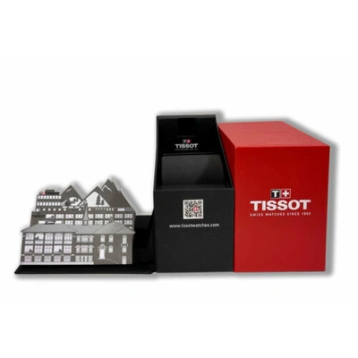 Pre-owned Tissot Chrono Xl Beige Dial Brown Leather Strap Men's Watch T116.617.36.267.00