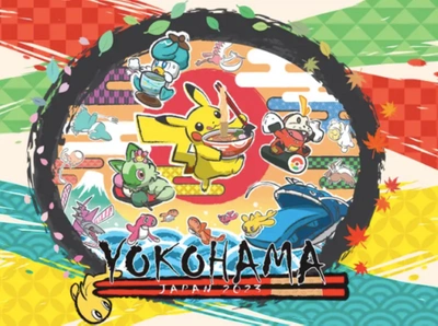 Pre-owned The Limited Psl Pokémon World Championships 2023 Yokohama Japan Limited Long T-shirt Pikachu In Black