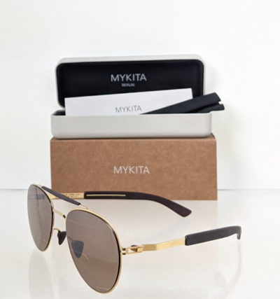 Pre-owned Mykita Brand Authentic  Sunglasses Mylon Hybrid Sloe 55mm Frame In Brown