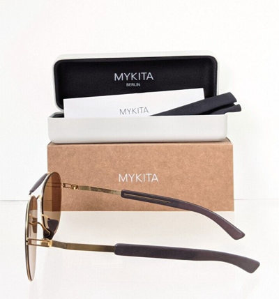 Pre-owned Mykita Brand Authentic  Sunglasses Mylon Hybrid Sloe 55mm Frame In Brown