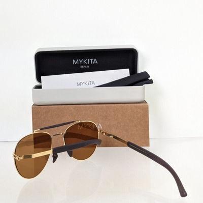 Pre-owned Mykita Brand Authentic  Sunglasses Mylon Hybrid Sloe 55mm Frame In Brown