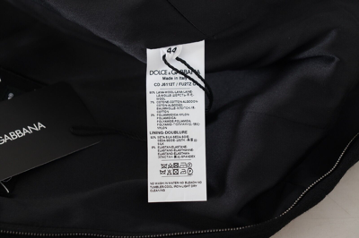 Pre-owned Dolce & Gabbana Dress Sartoria Black Lace Sheath A-line It40/us6/s Rrp 2030usd