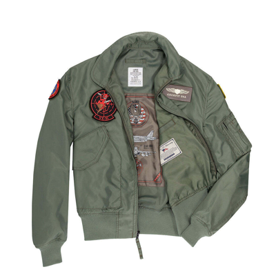 Pre-owned Cockpit Usa “movie Hero” Cwu-36/p Flight Jacket Z24a103 Usa Made In Green