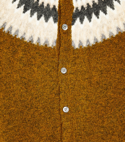 Shop Molo Baby Frej Wool-blend Jumpsuit In Brown