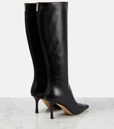 Jimmy Choo Agathe Knee Boot 85 In Black