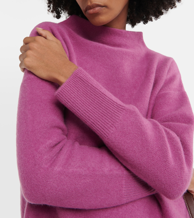 Shop Vince Cashmere Sweater In Purple