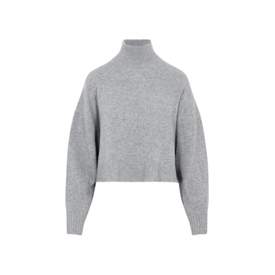 Shop Theory Cashmere Sweater In Grey