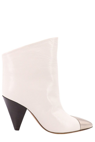 Shop Isabel Marant Lapio Pointed In White