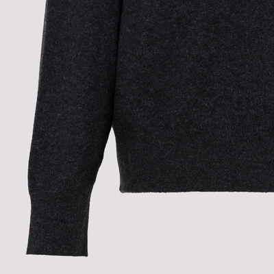 Shop Lemaire Crew Neck Jumper Sweater In Grey