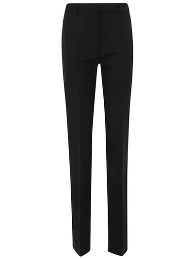 Shop Sportmax Blackberry Stretch Straight Leg Trousers Clothing