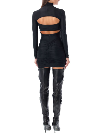 Shop Misbhv Elena Mini Dress In Black