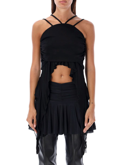 Shop Misbhv Rushed Mini Skirt In Black