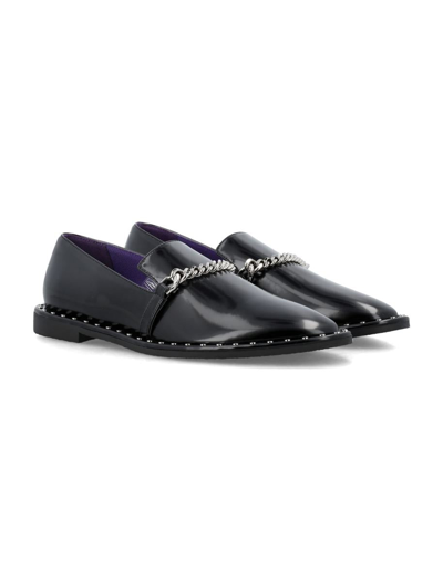 Shop Stella Mccartney Flabella Loafer In Black