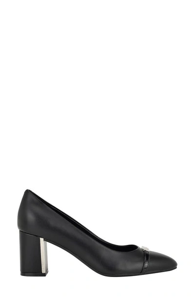 Calvin Klein Unesta Pointed Toe Pump In Black