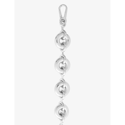 Shop Loewe Silver Donut Stainless-steel Chain Strap