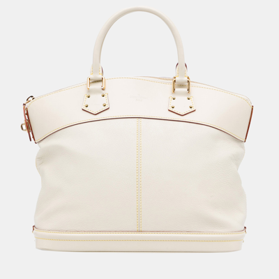 Louis Vuitton Vintage Suhali Lockit MM - White Handle Bags, Handbags -  LOU776064