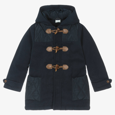 Kids blue duffle best sale coat