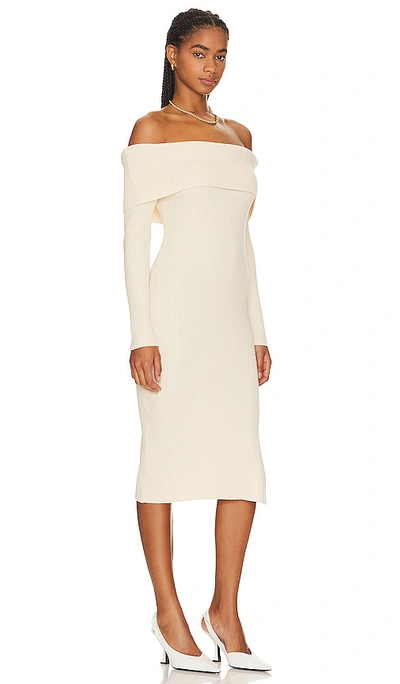 Steve Madden Francesca Knit Dress In White