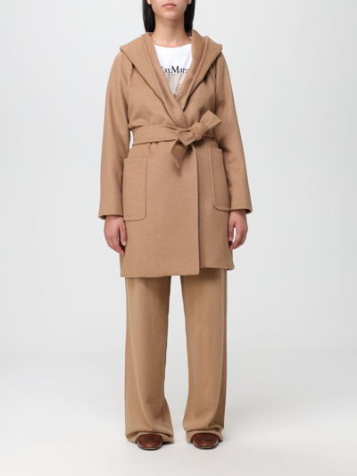 Shop Max Mara Coat  Woman In Camel