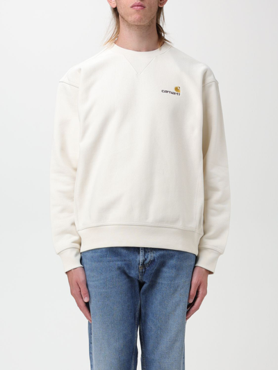 Shop Carhartt Sweatshirt  Wip Men Color White