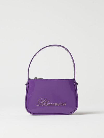 Shop Blumarine Mini Bag  Woman Color Violet