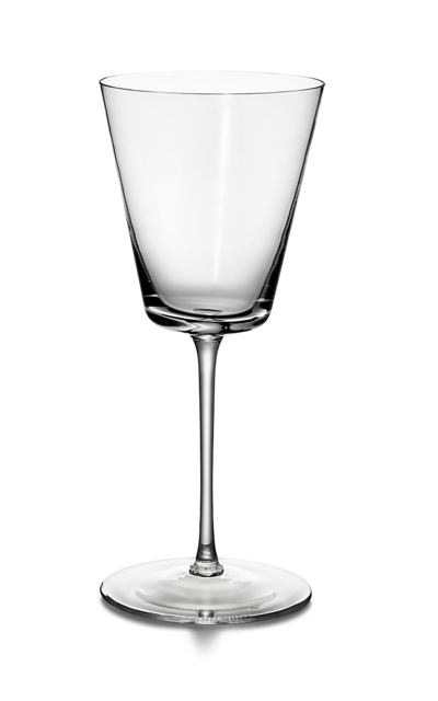Shop Tiffany & Co Moderne Bordeaux Wine Glass In Clear