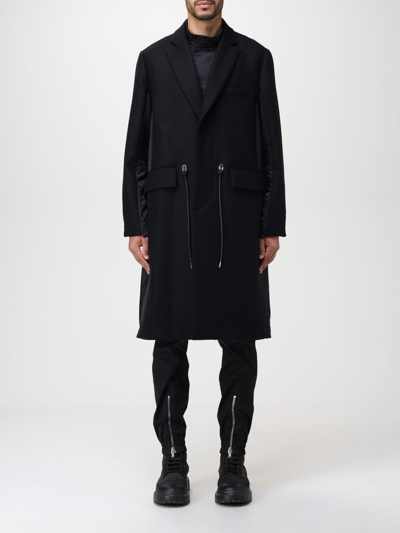 Shop Sacai Coat  Men Color Black