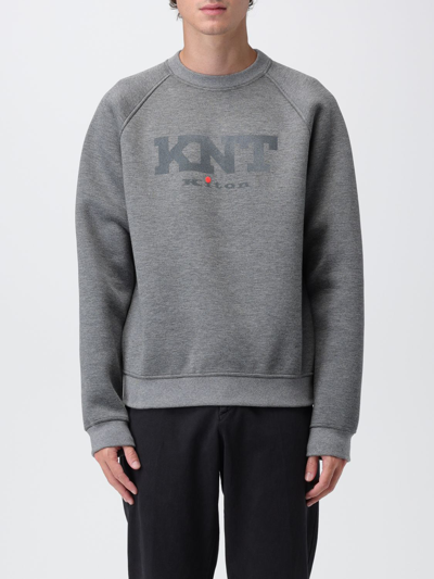 Shop Kiton Sweatshirt  Men Color Grey