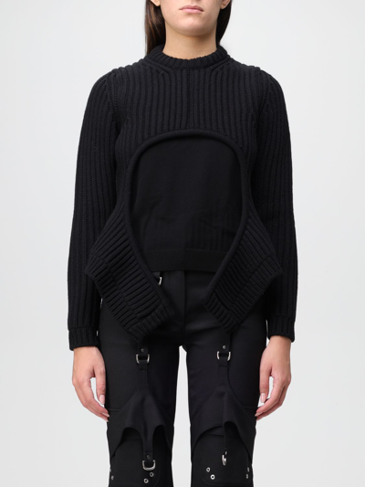 Shop Off-white Sweater  Woman Color Black
