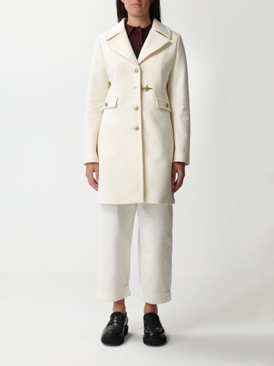 Shop Fay Coat  Woman Color White