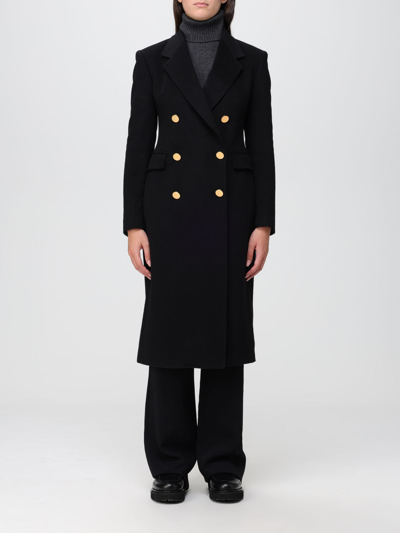 Shop Tagliatore Coat  Woman Color Black