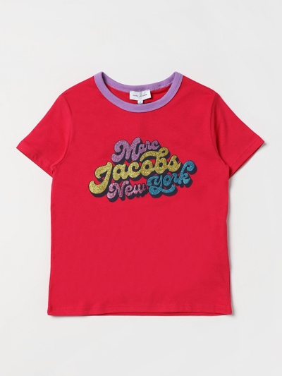 Shop Little Marc Jacobs T-shirt  Kids Color Fuchsia