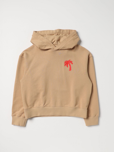 Palm Angels Pullover  Kinder Farbe Beige In Beige