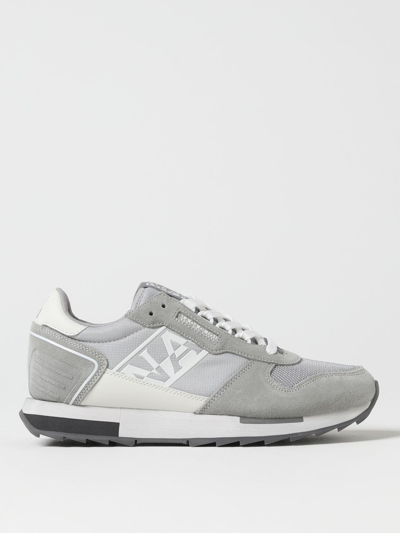 Shop Napapijri Sneakers  Men Color Grey