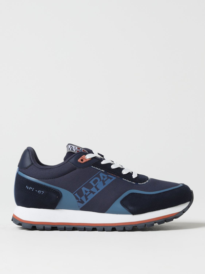 Shop Napapijri Sneakers  Men Color Blue