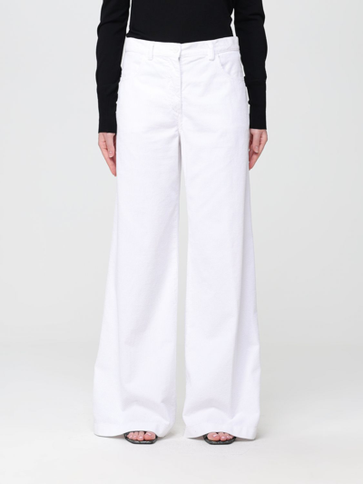 Shop Aspesi Pants  Woman Color White