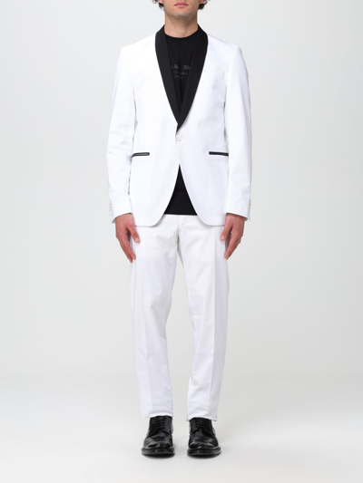 Shop Karl Lagerfeld Suit  Men Color White