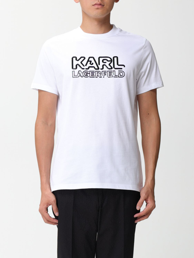 Karl Lagerfeld T-shirt Men Color White | ModeSens