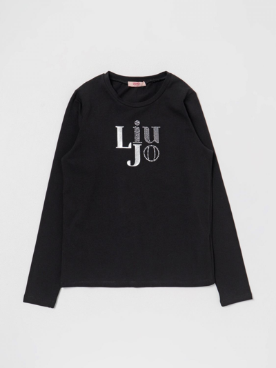 Shop Liu •jo T-shirt Liu Jo Kids Kids Color Black