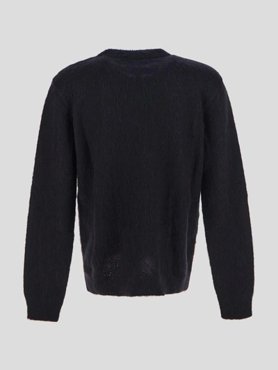 Shop Balmain Sweaters In Noirblanc