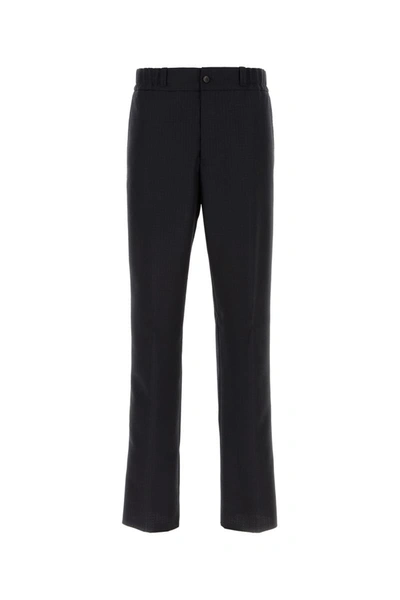 Shop Lanvin Pants In Navyblue