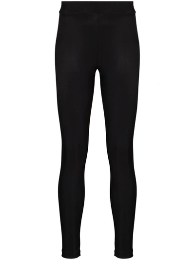 Shop Wolford Scuba High Waisted Leggings In Black