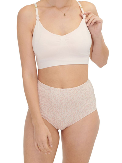 Shop Hatch Women's The Essential Maternity Wireless Pumping And Nursing Bra In Petal